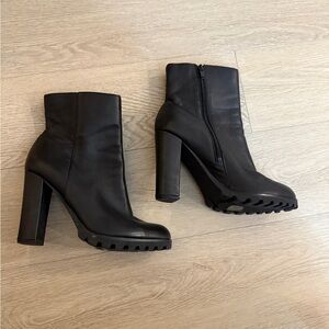 ALDO leather Ankle Booties